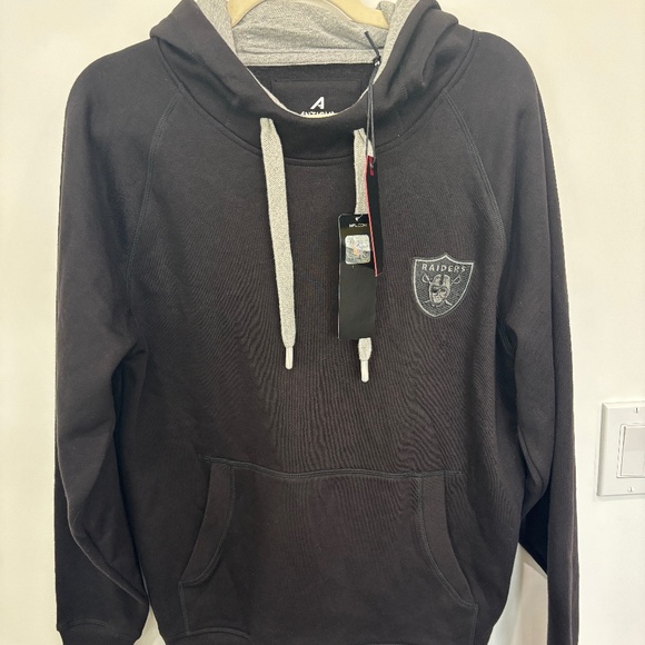 NWT Antigua Las Vegas Raiders Hoodie • Black • Men’s Small - Picture 1 of 5